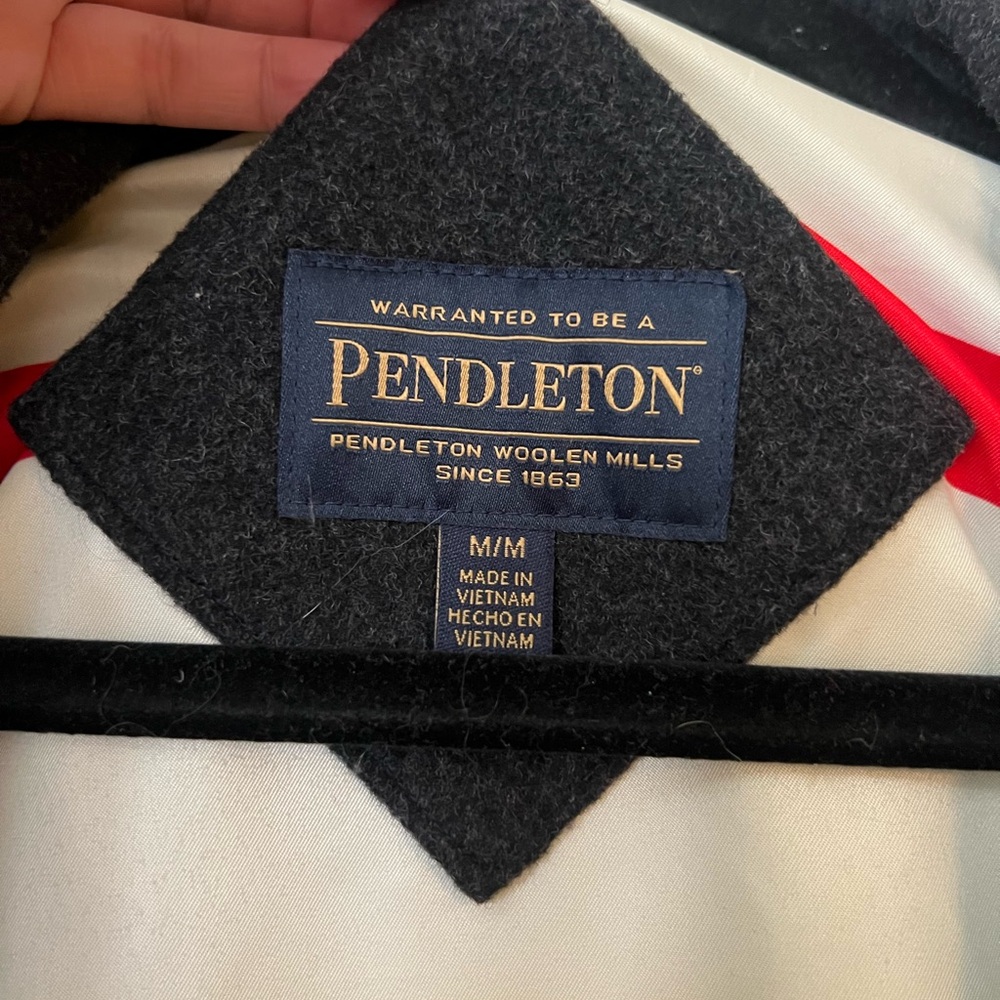 Pendleton Grey Wool Blend Coat - image 3